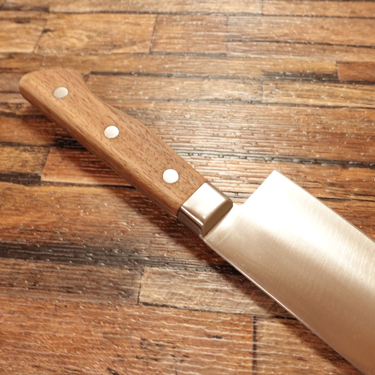 Kadomasa Santoku Knife, Sharpened, Stainless Steel, All-Purpose Knife, Excellent Condition, 170mm