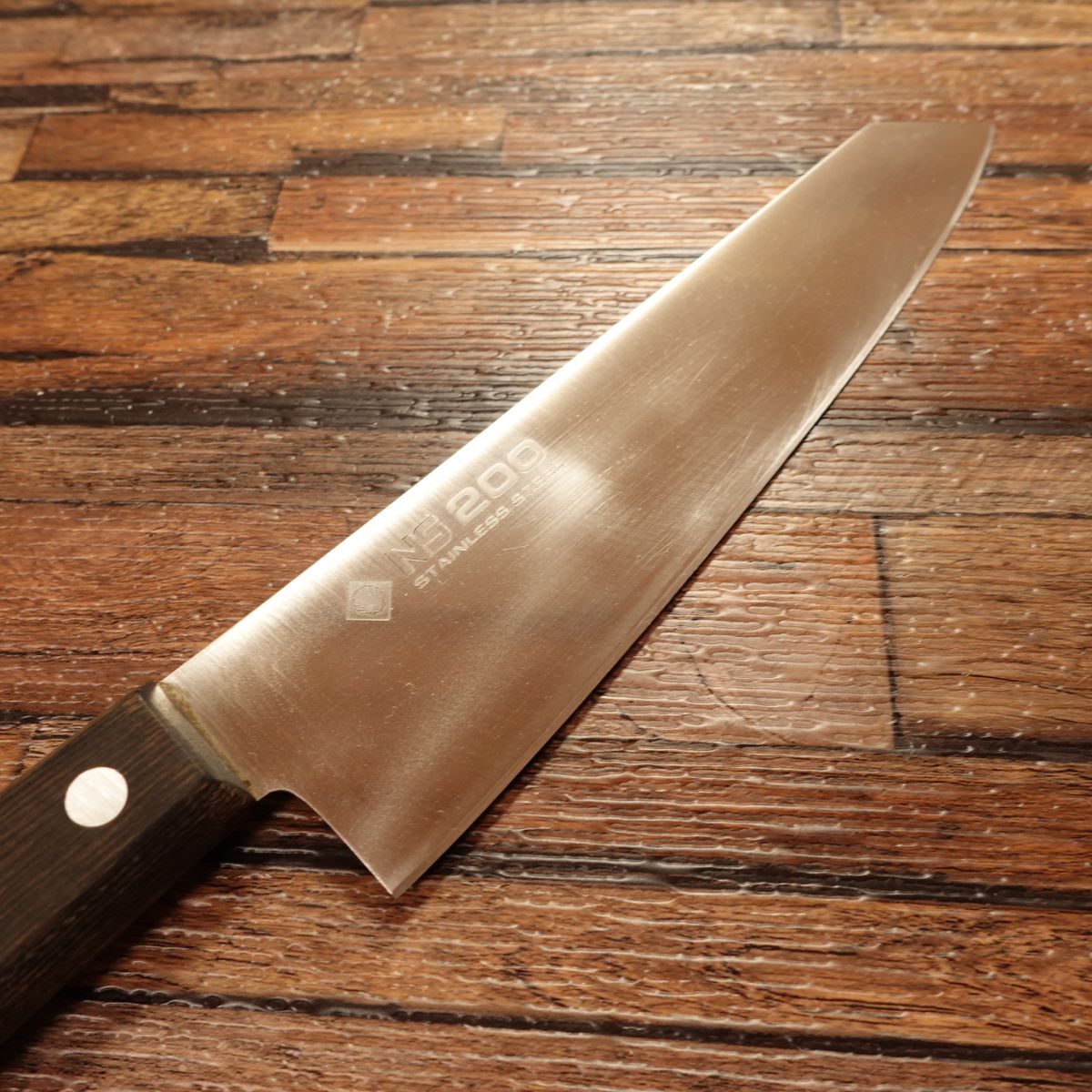 Kai Bunka Knife, Sharpened, NS200 Kiritsuke Santoku, Stainless Steel, All-Purpose, 170mm