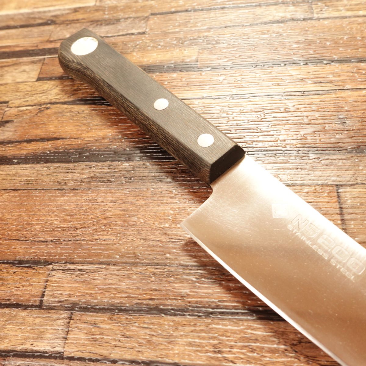 Kai Bunka Knife, Sharpened, NS200 Kiritsuke Santoku, Stainless Steel, All-Purpose, 170mm