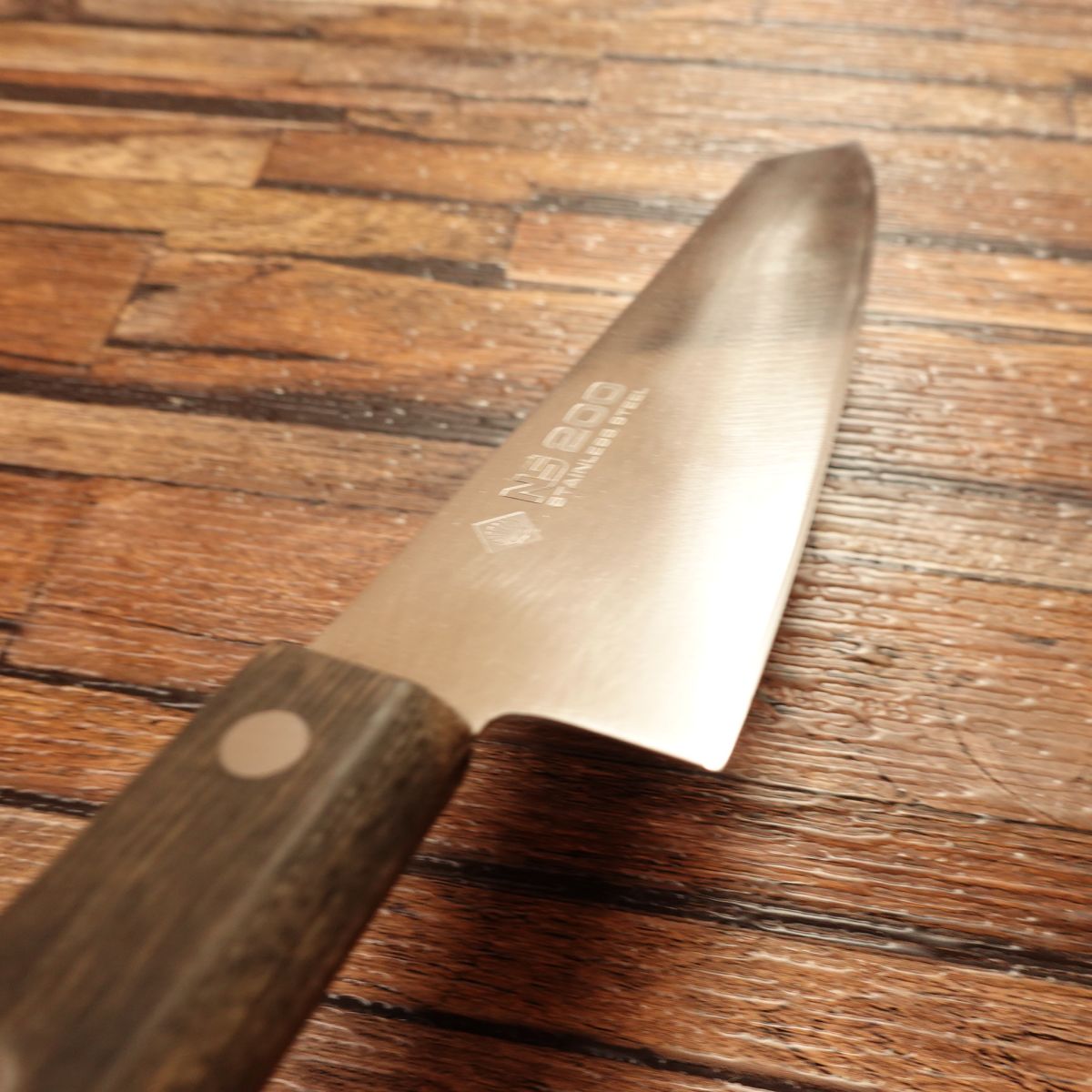 Kai Bunka Knife, Sharpened, NS200 Kiritsuke Santoku, Stainless Steel, All-Purpose, 170mm