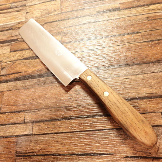 Bunmei Yoshikin Nakiri Knife, Sharpened, Stainless Steel, Yoshida Metal Works, 160mm