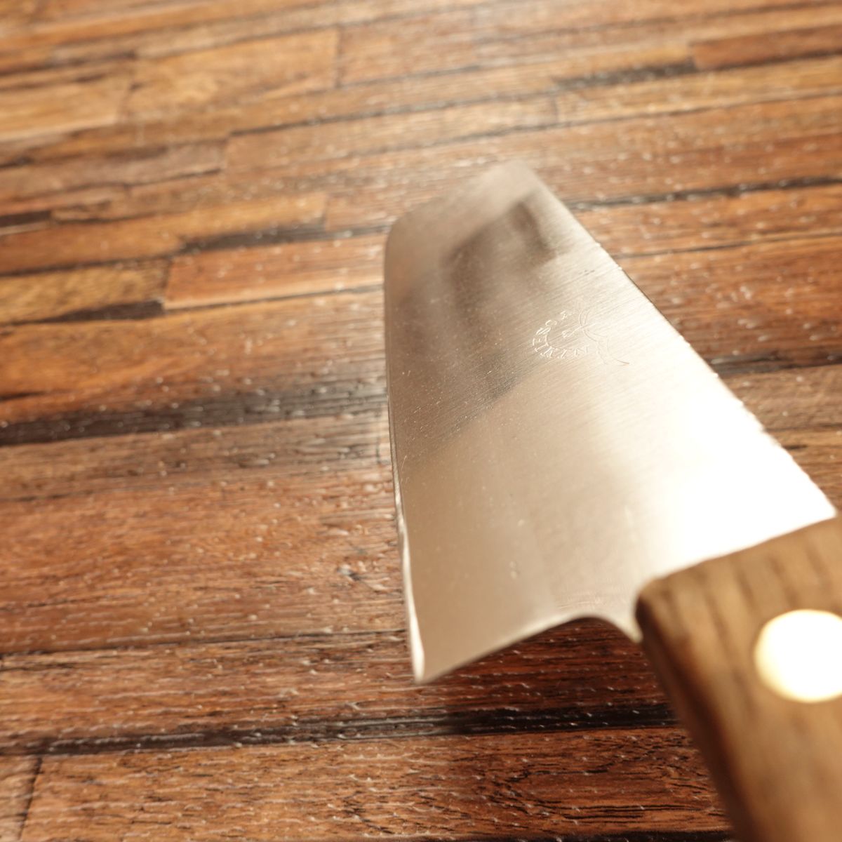 Bunmei Yoshikin Nakiri Knife, Sharpened, Stainless Steel, Yoshida Metal Works, 160mm