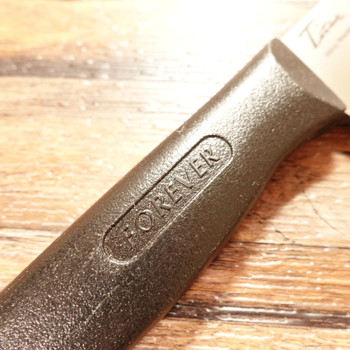 Titan 21 Santoku Knife, Sharpened, FOREVER, Rust-Free Titanium, Nearly Unused, 160mm