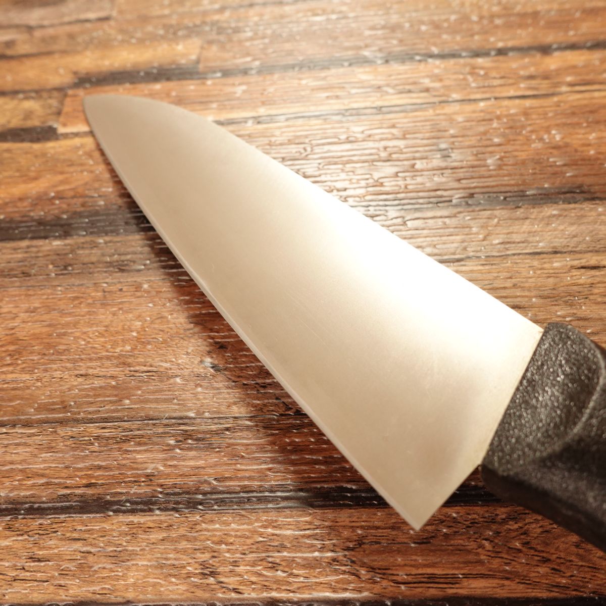 Titan 21 Santoku Knife, Sharpened, FOREVER, Rust-Free Titanium, Nearly Unused, 160mm