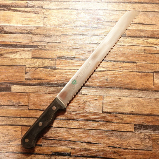 Sakai Takayuki Bread Knife, Stainless Steel, Serrated, 255mm
