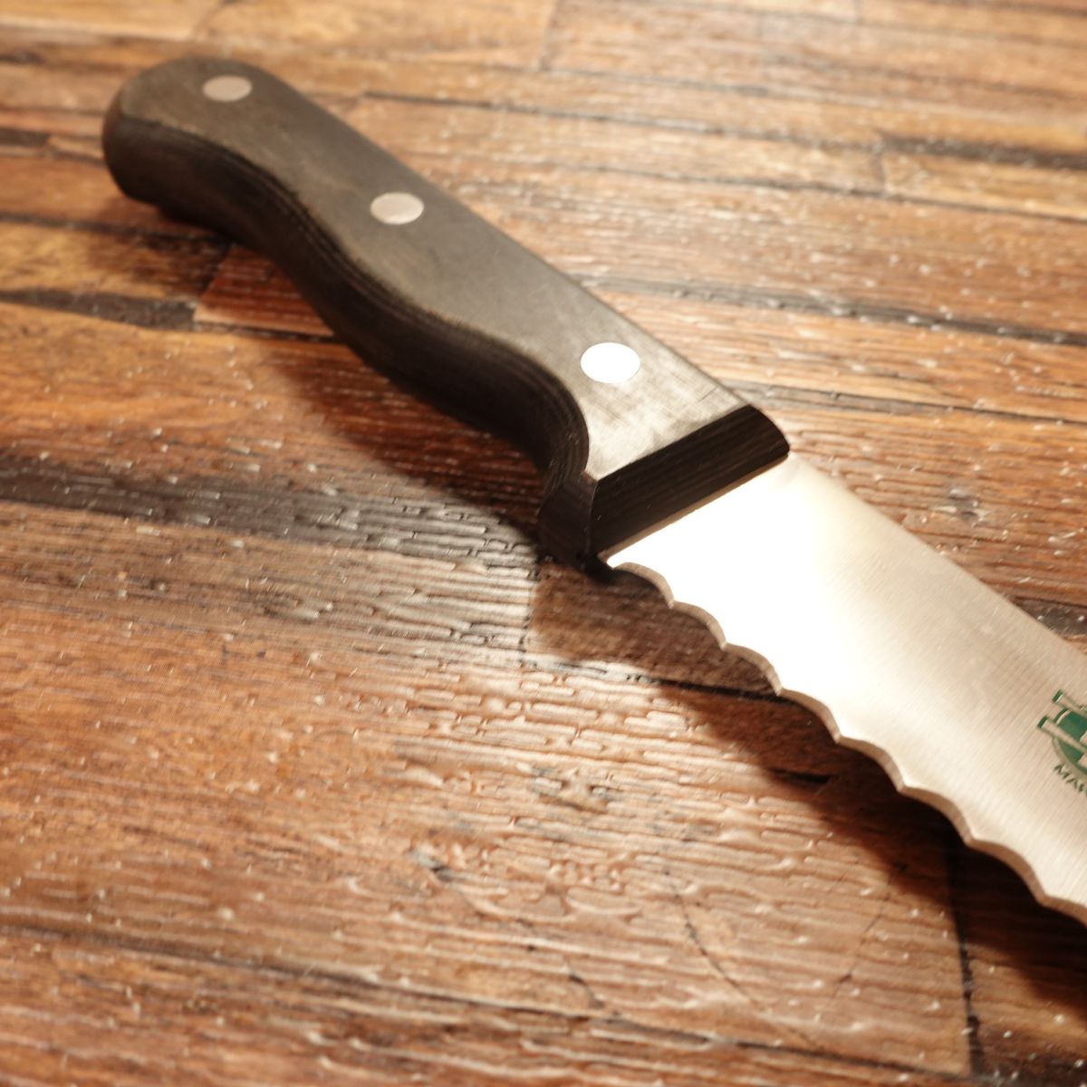 Sakai Takayuki Bread Knife, Stainless Steel, Serrated, 255mm