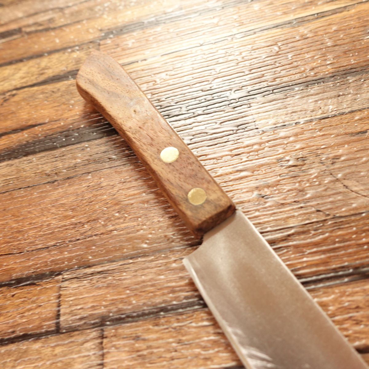 Tsukahara Kunihiro Ko-Nakiri Knife, Sharpened, Small Nakiri, Warikomi, Rare, 110mm