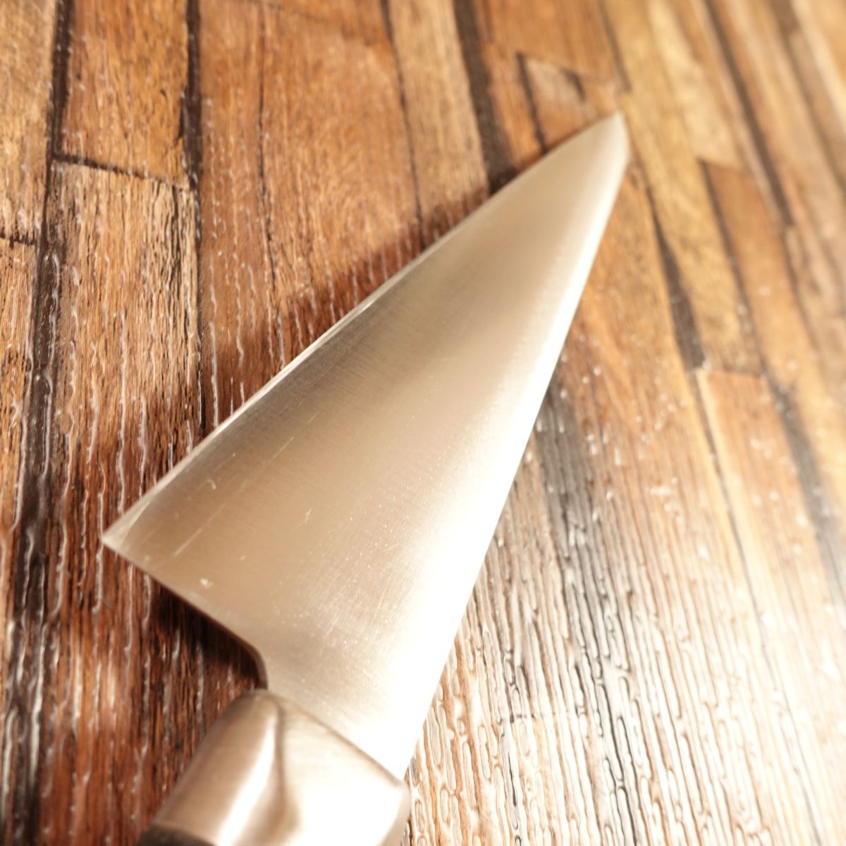 KAI Honesuki Knife, Sharpened, Sabaki, Kakugata, Double-Edged, Stainless, 140mm