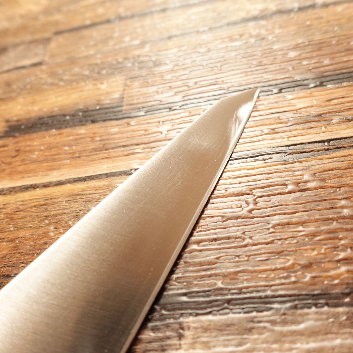 KAI Honesuki Knife, Sharpened, Sabaki, Kakugata, Double-Edged, Stainless, 140mm