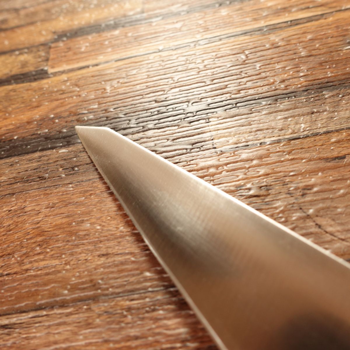 KAI Honesuki Knife, Sharpened, Sabaki, Kakugata, Double-Edged, Stainless, 140mm