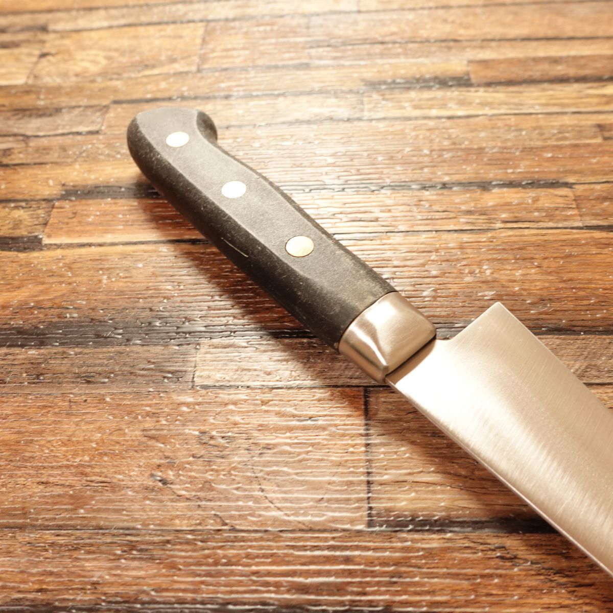 KAI Honesuki Knife, Sharpened, Sabaki, Kakugata, Double-Edged, Stainless, 140mm