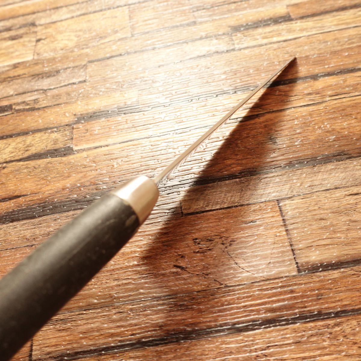 KAI Honesuki Knife, Sharpened, Sabaki, Kakugata, Double-Edged, Stainless, 140mm