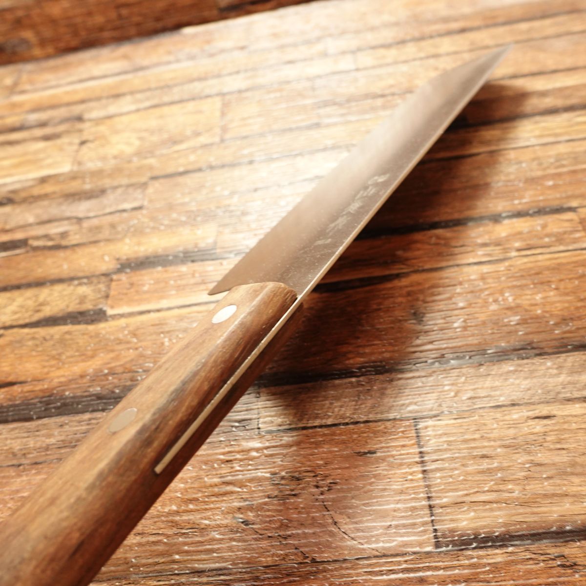 Yamahide Nakiri Knife, Sharpened, Stainless, 160mm