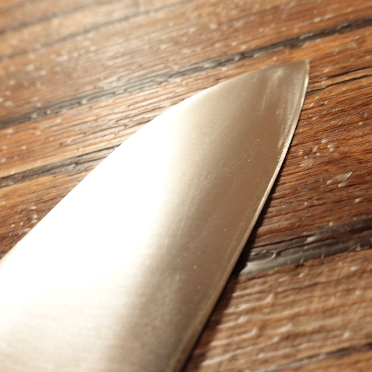 Ichinari Santoku Knife, Sharpened, Hon-Warikomi, Custom Order, 165mm