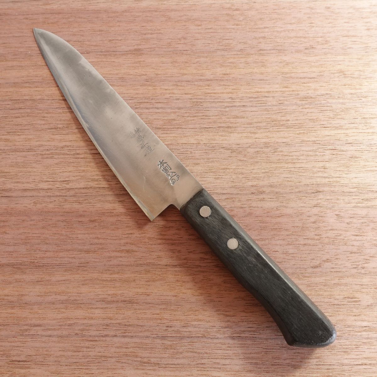 Minamoto Masamichi Gyuto Knife, Sharpened, Hon-Warikomi DP, All-Purpose Knife, Tsuruhashi, 175mm