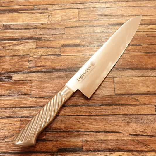 Tojiro Pro Gyuto Knife, Sharpened, 3-Layer DP Cobalt, Warikomi, 240mm