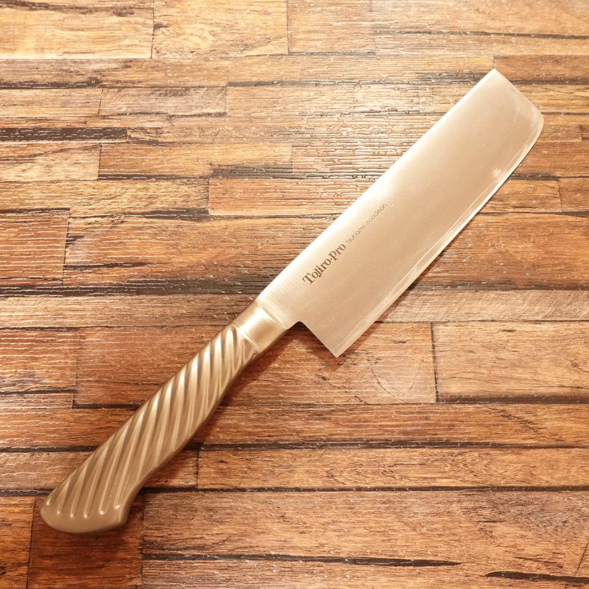 Tojiro Pro Nakiri Knife, Sharpened, Tsubame Ecoclean Series, 165mm