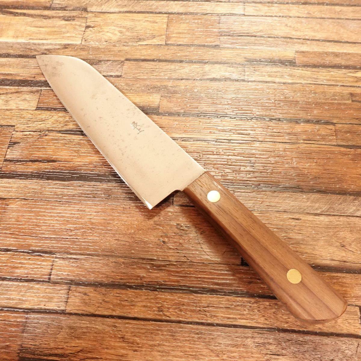 Masamoto Sohonten Santoku Knife, Sharpened, Hagane Steel, “Saijo” Model, 175mm