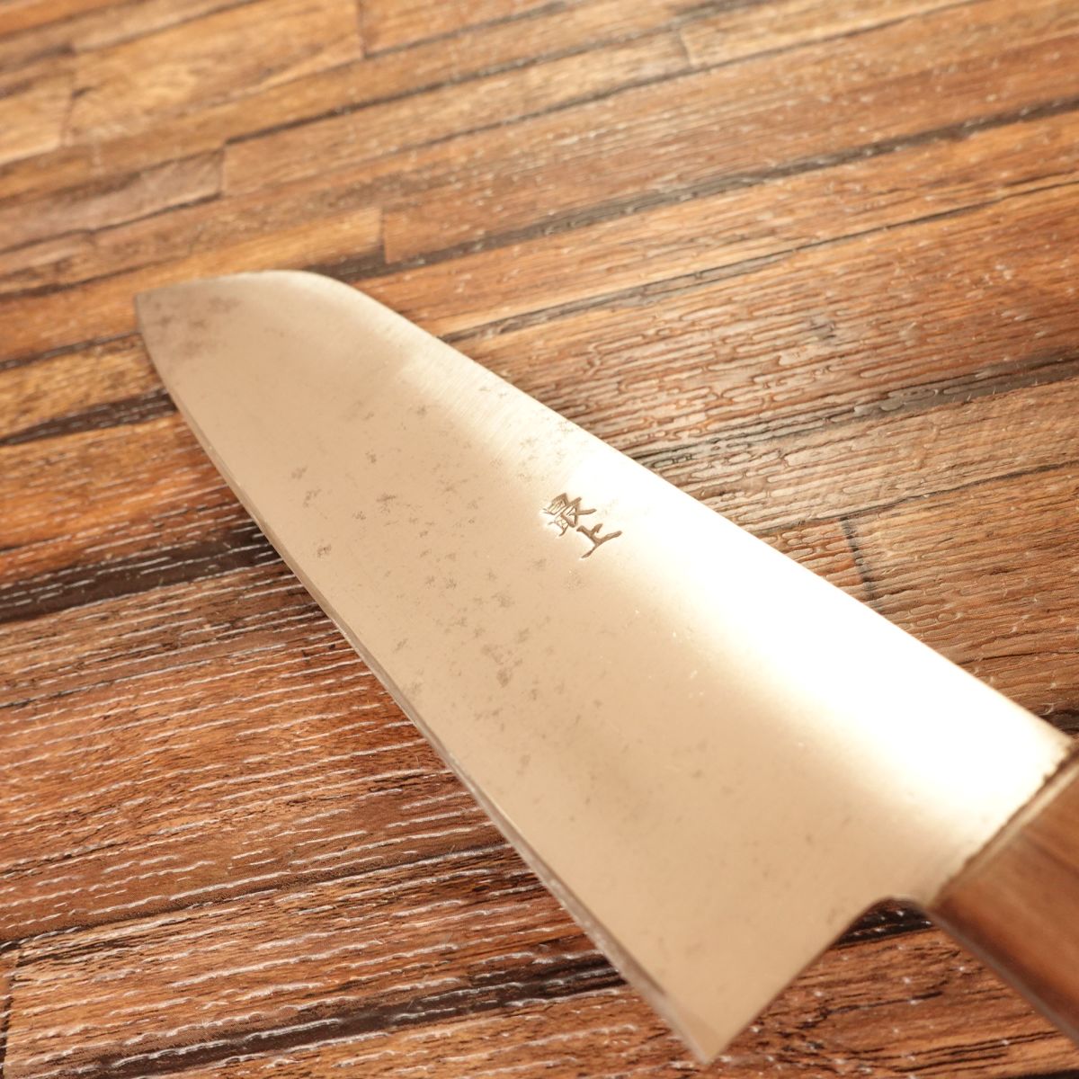 Masamoto Sohonten Santoku Knife, Sharpened, Hagane Steel, “Saijo” Model, 175mm