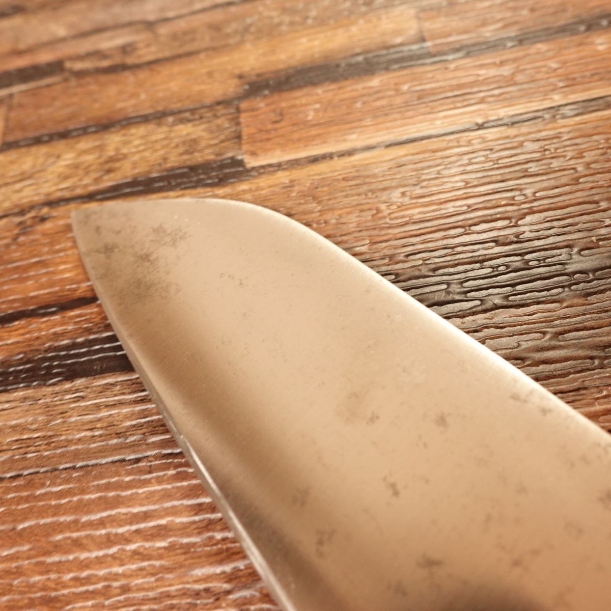 Masamoto Sohonten Santoku Knife, Sharpened, Hagane Steel, “Saijo” Model, 175mm