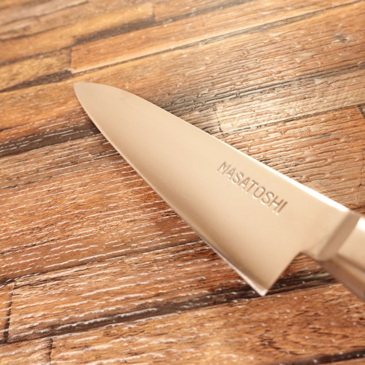 Masatoshi Petty Knife, Sharpened, Hagane Steel, Fruit Knife, Detail Work, Decorative Cutting, 120mm