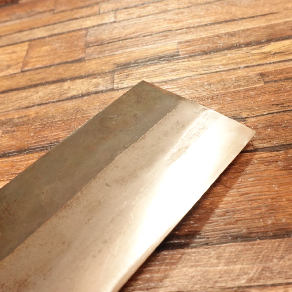 Munemitsu Men-Kiri Messer, geschärft, handgeschmiedet, Udon / Soba / Ramen Schneider, verpackt, 210mm
