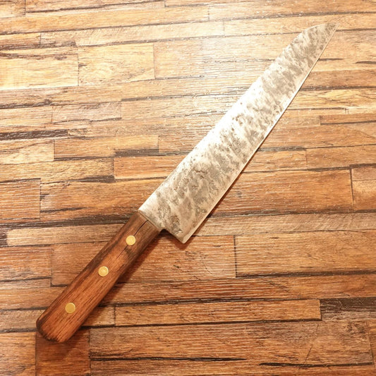Azumaminamoto Masamichi Gyuto Knife, Sharpened, Sweden Steel, Black Rust Coating, 250mm