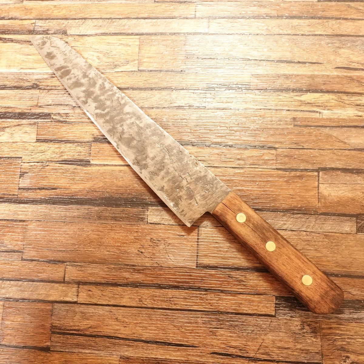 Azumaminamoto Masamichi Gyuto Knife, Sharpened, Sweden Steel, Black Rust Coating, 250mm