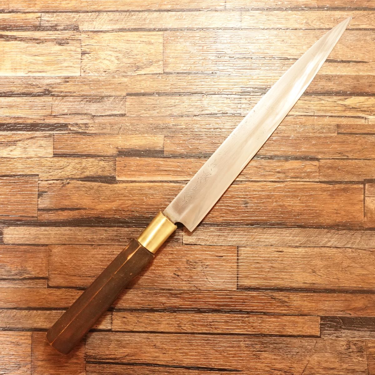 Katsuhiko Yanagiba Knife, Sharpened, Hagane Steel, Sashimi Knife, Katsuhiko-Made, 230mm