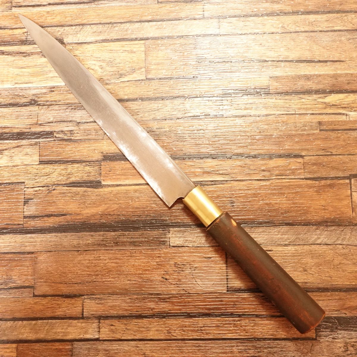 Katsuhiko Yanagiba Knife, Sharpened, Hagane Steel, Sashimi Knife, Katsuhiko-Made, 230mm