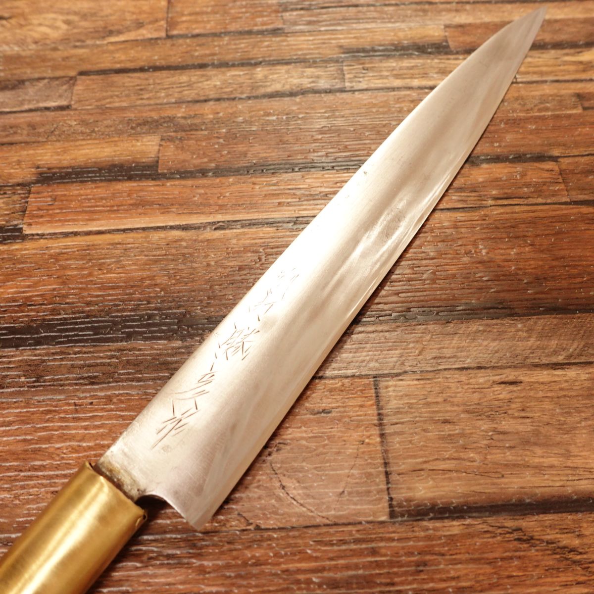 Katsuhiko Yanagiba Knife, Sharpened, Hagane Steel, Sashimi Knife, Katsuhiko-Made, 230mm