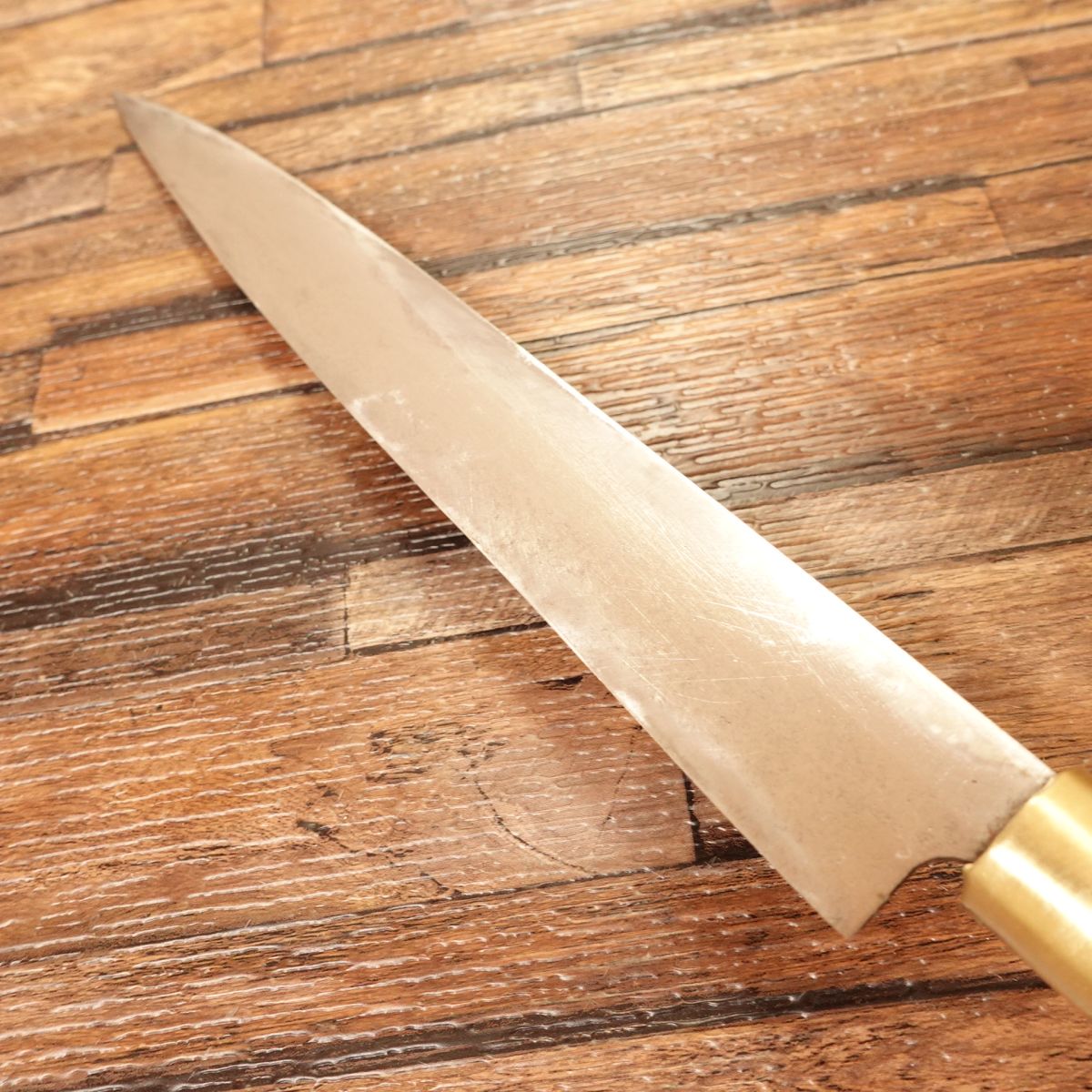 Katsuhiko Yanagiba Knife, Sharpened, Hagane Steel, Sashimi Knife, Katsuhiko-Made, 230mm