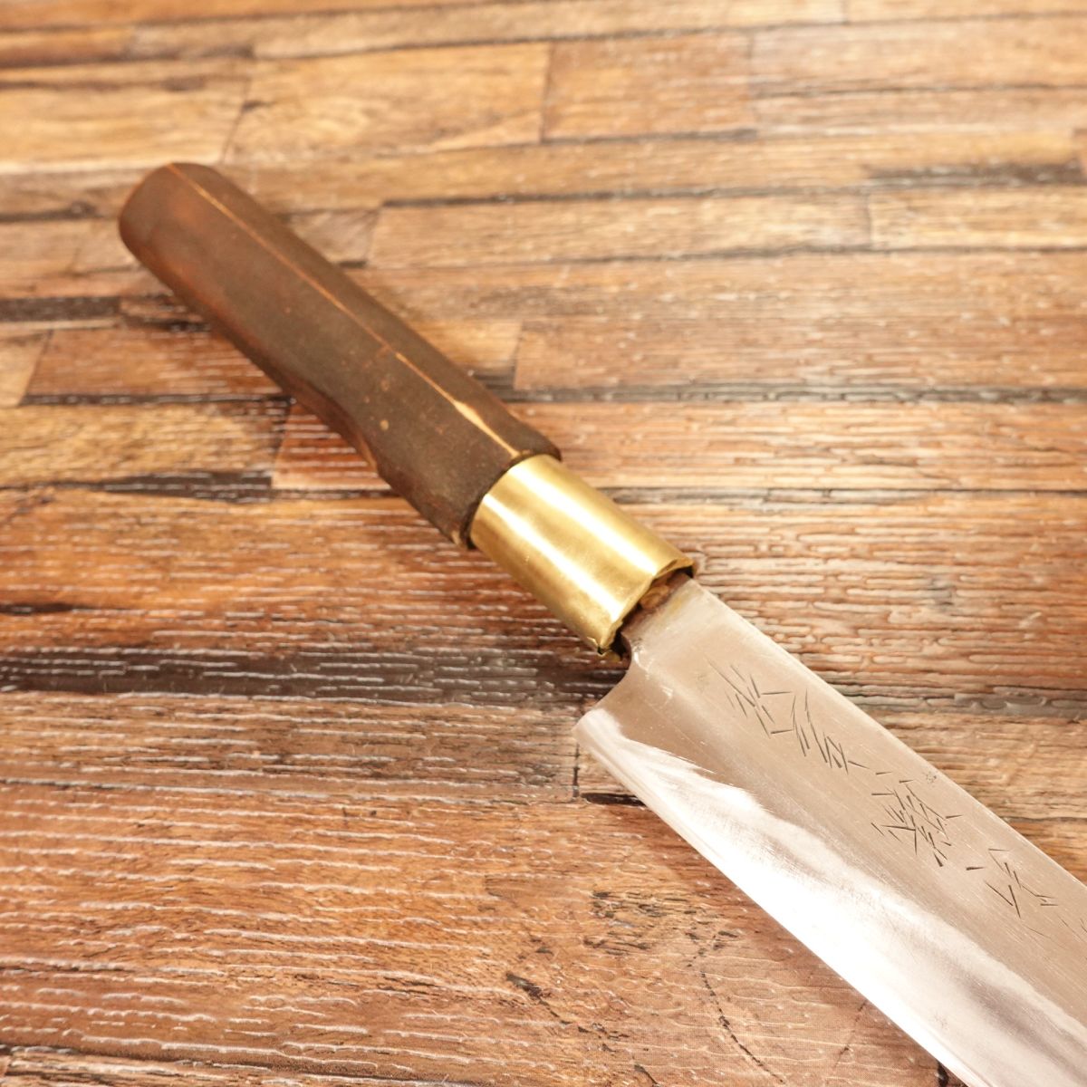 Katsuhiko Yanagiba Knife, Sharpened, Hagane Steel, Sashimi Knife, Katsuhiko-Made, 230mm