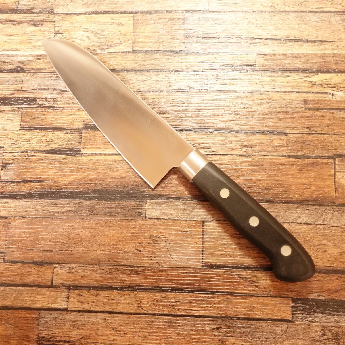 Seki Magoroku Santoku Knife, Sharpened, SE EDGE ST, KAI, 170mm