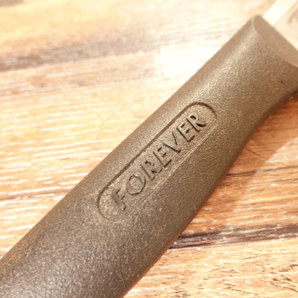 Titan 21 Santoku Knife, Sharpened, Silver Titanium, FOREVER, 160mm