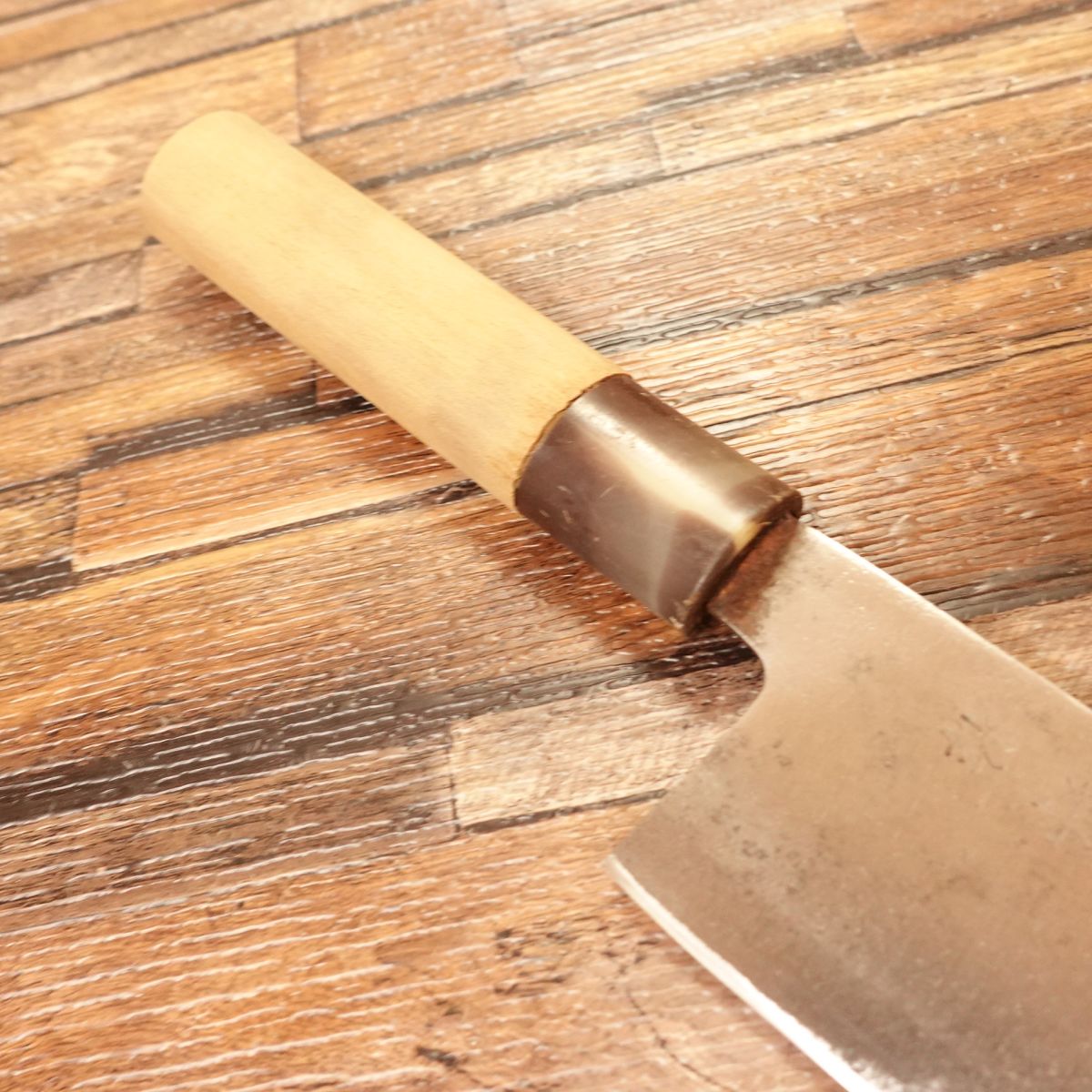 Sotan Wa-Santoku Knife, Sharpened, Marble Handle, Hagane Steel, 170mm