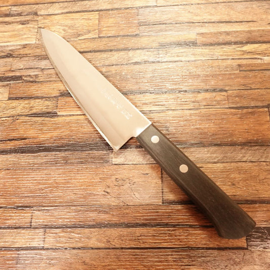 Munefusa Gyuto Knife, Sharpened, Hon-Warikomi, 180mm