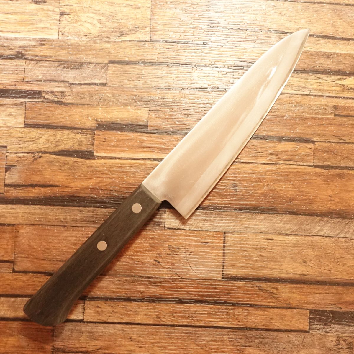 Munefusa Gyuto Knife, Sharpened, Hon-Warikomi, 180mm