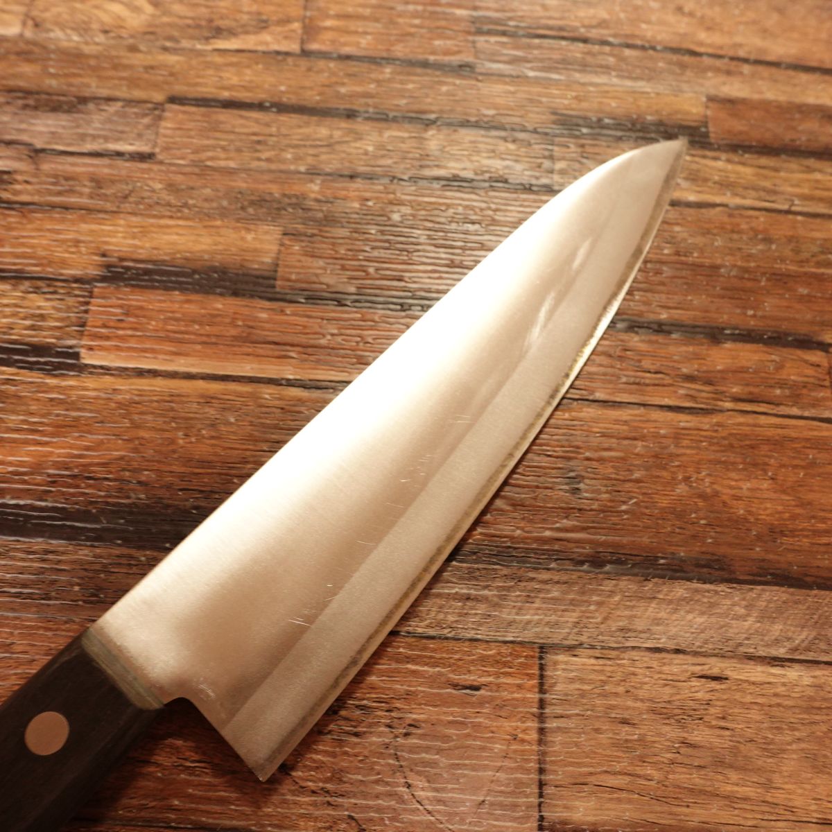 Munefusa Gyuto Knife, Sharpened, Hon-Warikomi, 180mm