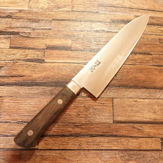 Hisamoto Gyuto Knife, Sharpened, Hagane Steel, “Betsuda-Hikari”, 180mm