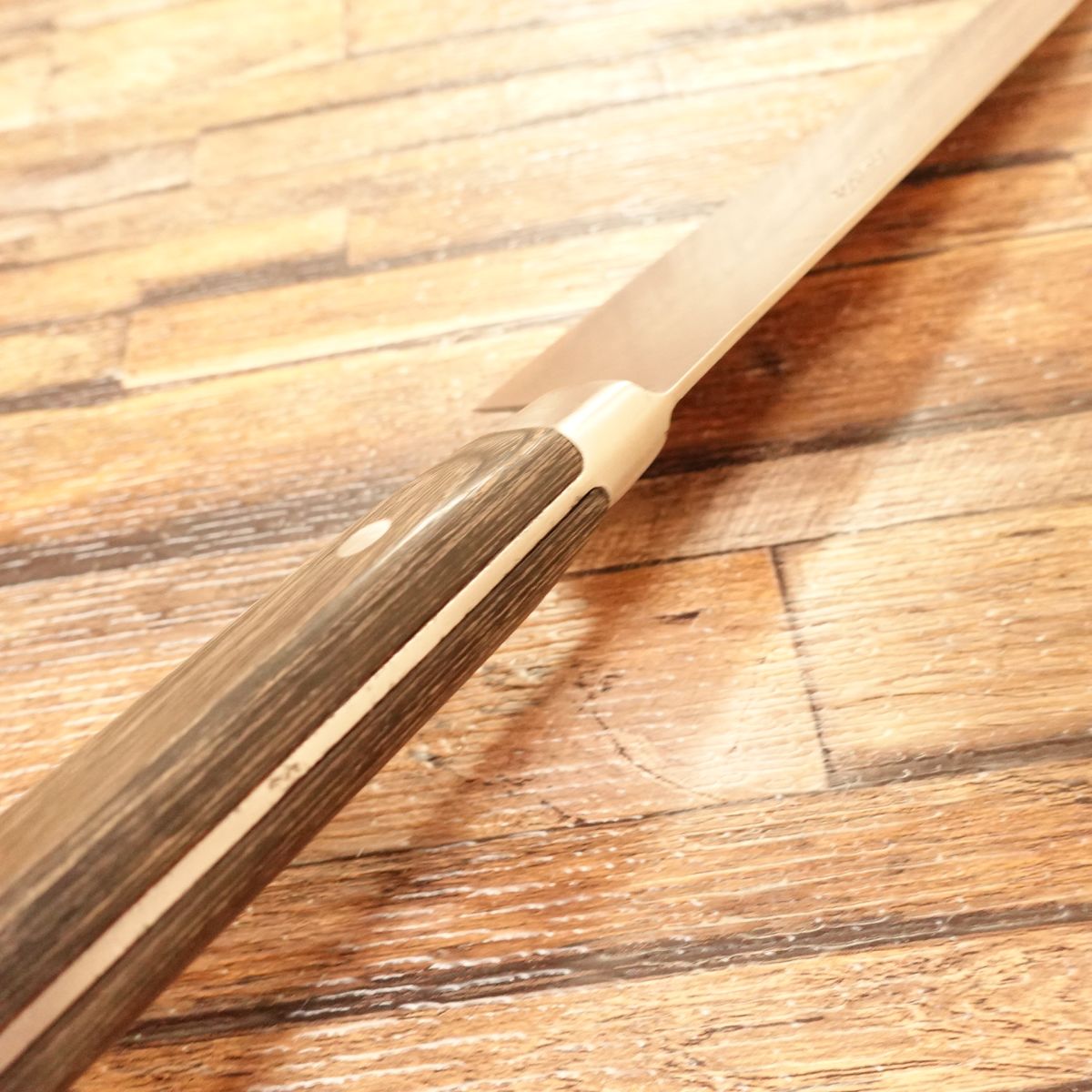 Hisamoto Gyuto Knife, Sharpened, Hagane Steel, “Betsuda-Hikari”, 180mm