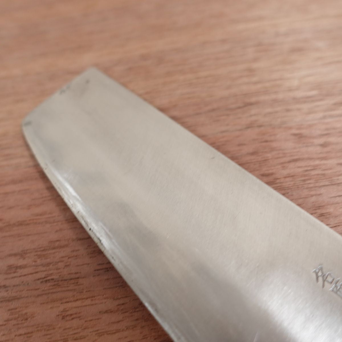 Kanetsune Nakiri Knife, Sharpened, Master Kanetsune, Hon-Warikomi DP, 160mm