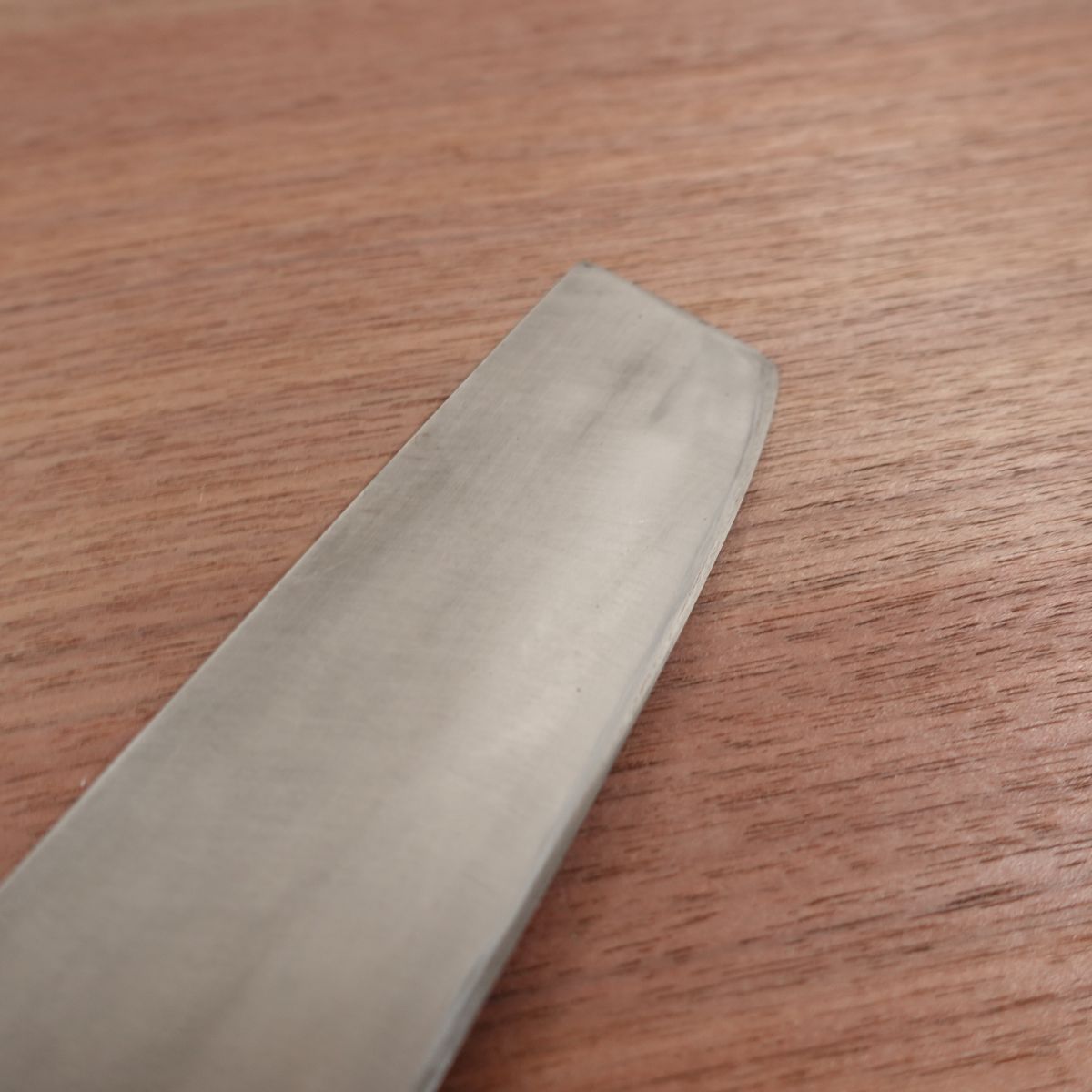 Kanetsune Nakiri Knife, Sharpened, Master Kanetsune, Hon-Warikomi DP, 160mm
