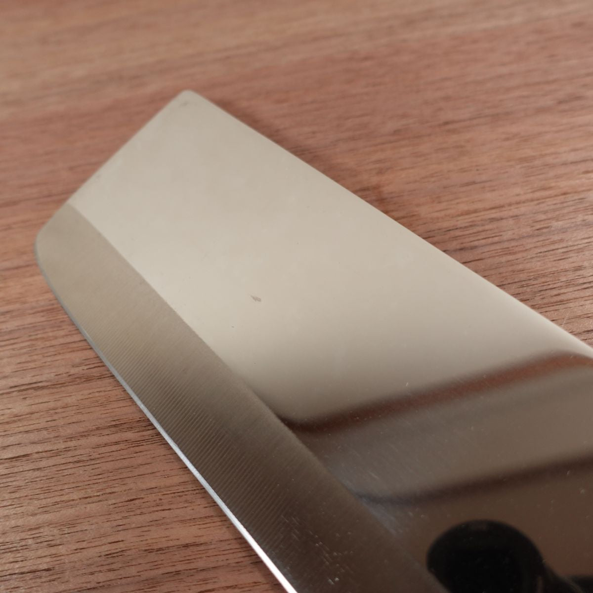 Grand couteau multi-usage Echigo Tojiro, aiguisé, couteau à pastèque, Nakiri, acier inoxydable, quasi neuf, avec boîte, 345 mm