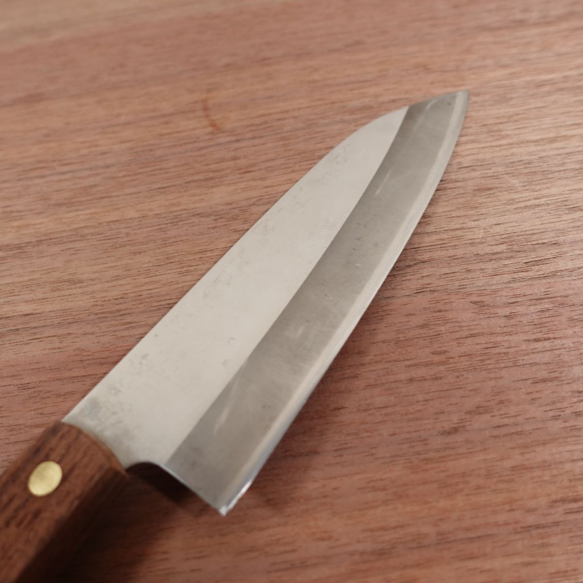 HO-WA Santoku Knife, Sharpened, All-Purpose Knife, Hitachi Ginsan Laminated Stainless Steel, 160mm