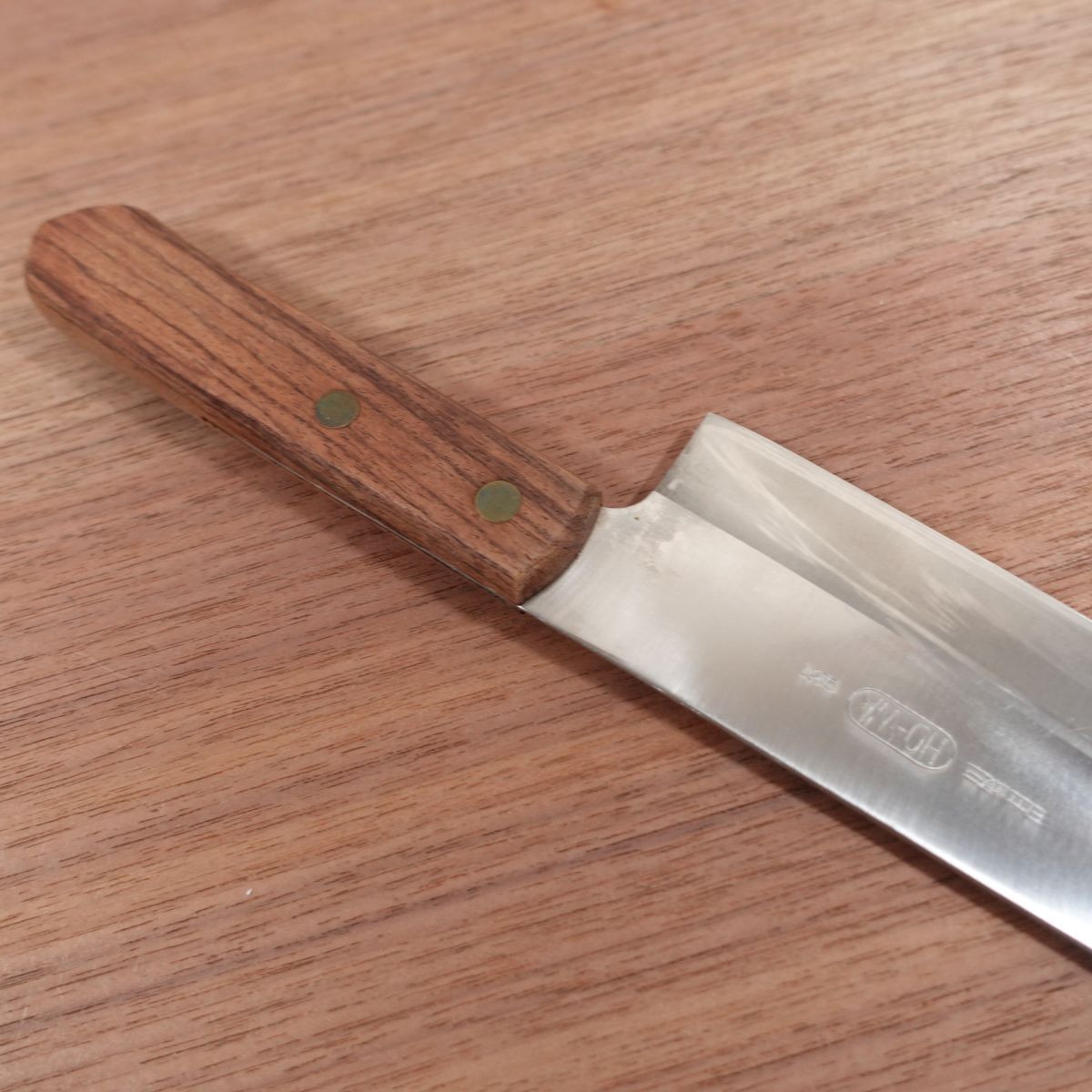 HO-WA Santoku Knife, Sharpened, All-Purpose Knife, Hitachi Ginsan Laminated Stainless Steel, 160mm