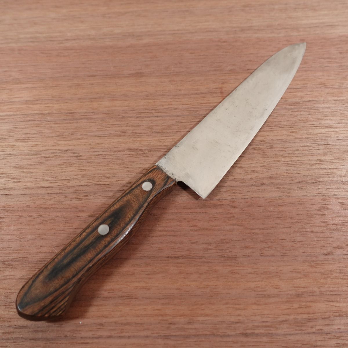 Couteau Gyuto Seki Kazuyuki, affûté, couteau multi-usage, acier inoxydable, fabriqué par Seki Kazuyuki, 175 mm