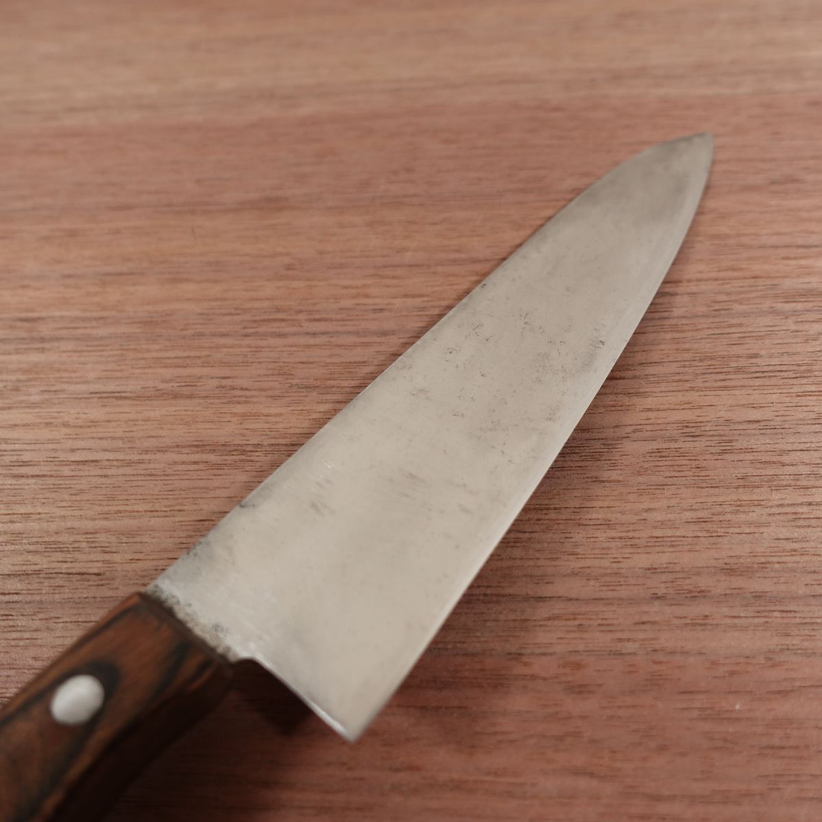 Couteau Gyuto Seki Kazuyuki, affûté, couteau multi-usage, acier inoxydable, fabriqué par Seki Kazuyuki, 175 mm
