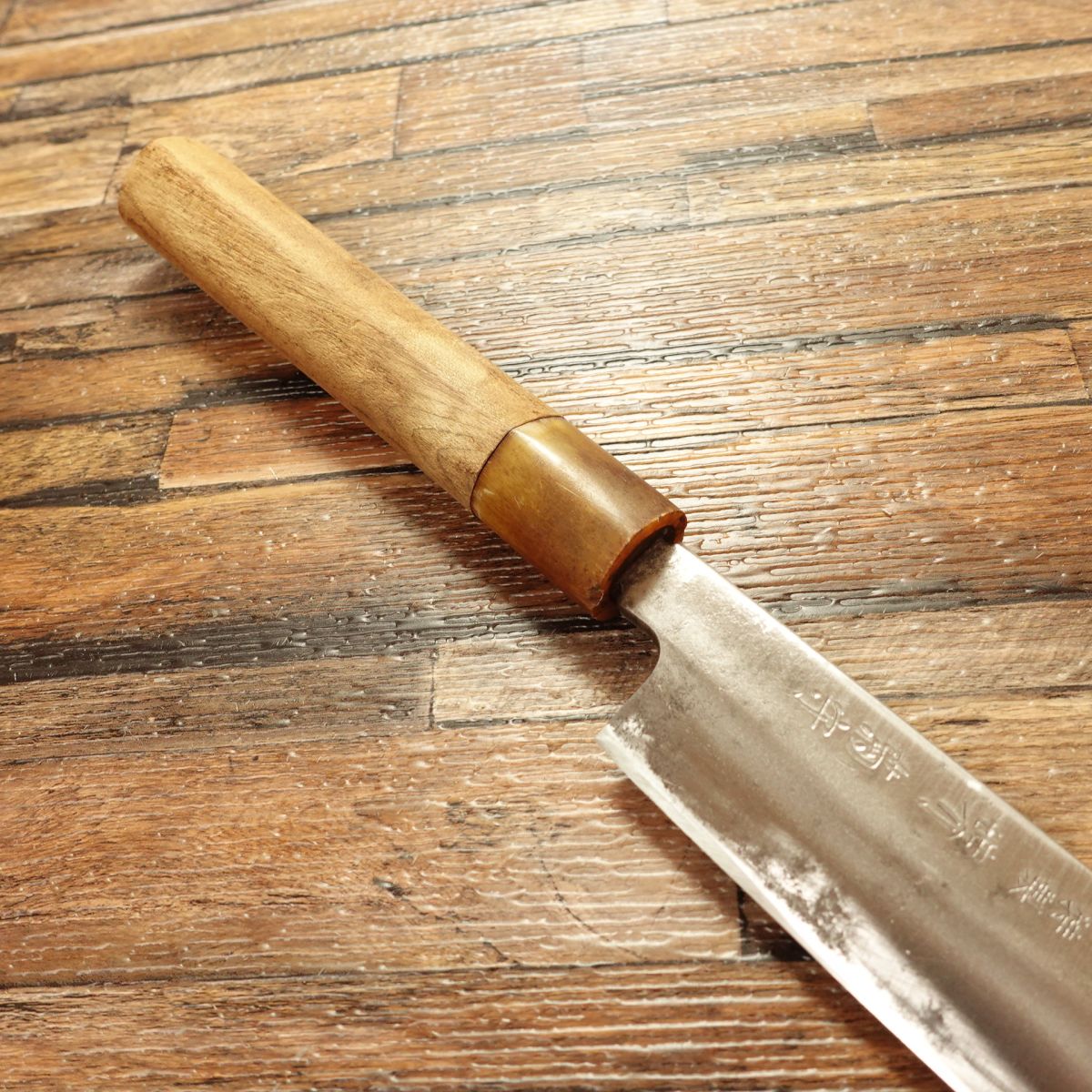 Sakai Kikumori Yanagiba Knife, Sharpened, White Water Buffalo Handle, Special Edition, Sashimi Knife, Carefully Used, 305mm