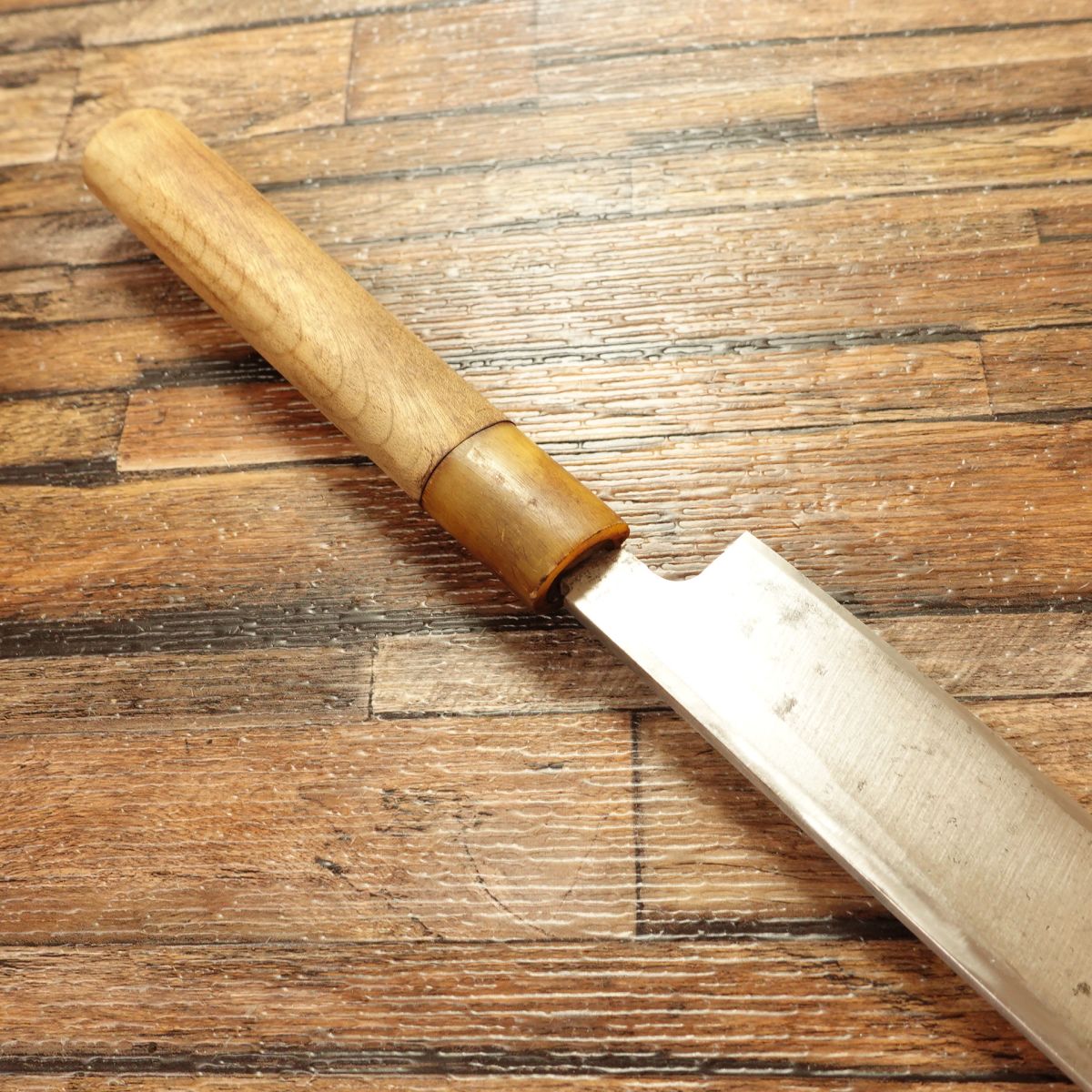 Sakai Kikumori Yanagiba Knife, Sharpened, White Water Buffalo Handle, Special Edition, Sashimi Knife, Carefully Used, 305mm